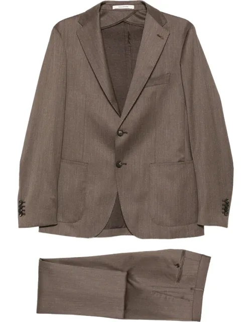 Single-breasted Notched-lapel Suit