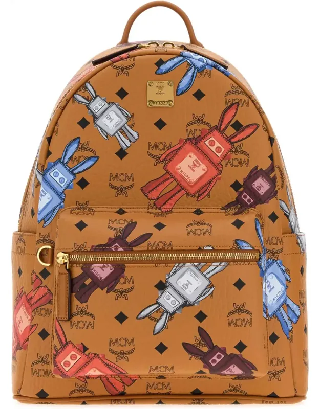 Printed Canvas Stark Backpack
