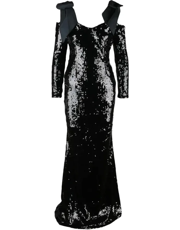 Long Sequin Dress