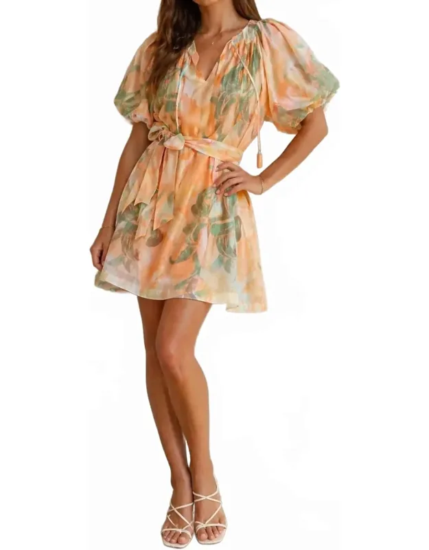 Puff Sleeve Dress