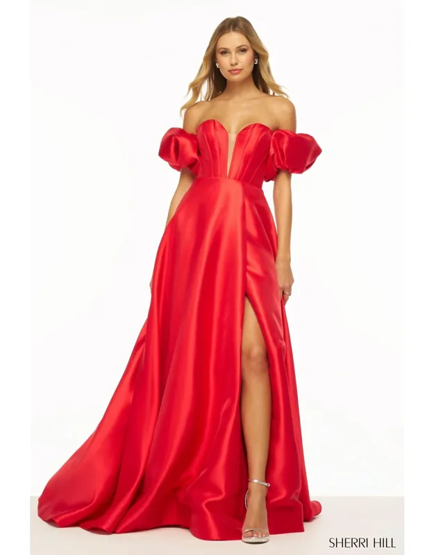 Strapless Mikado Ball A-line Dress