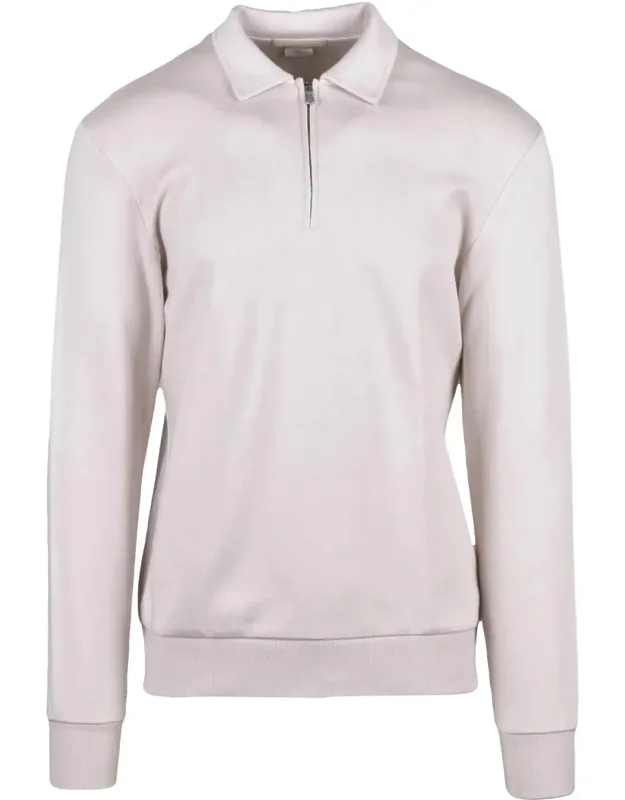 Cotton Polyamide Cashmere Sweatshirt Polo
