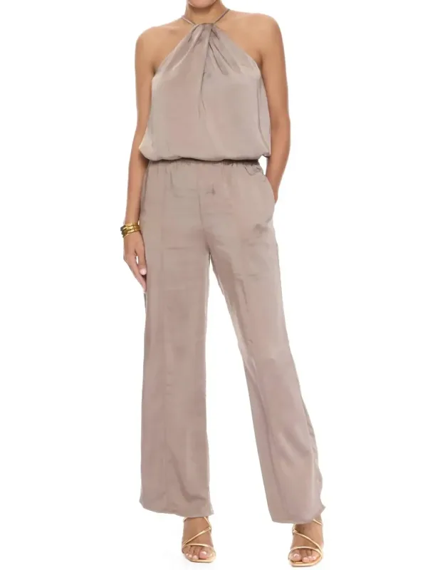 Noa Pull On Satin Pants