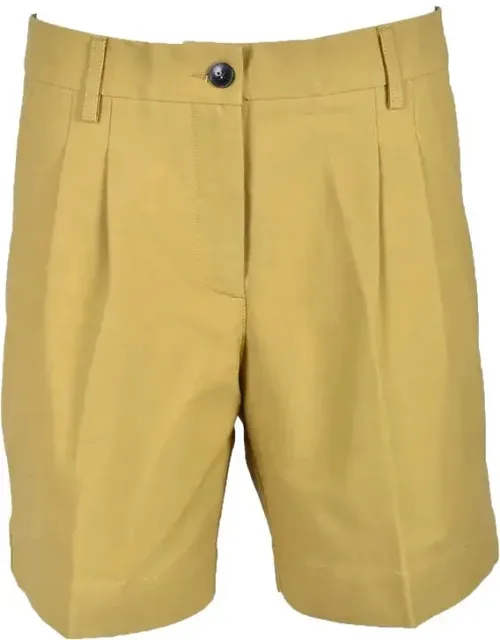 Cotton Cupro Shorts