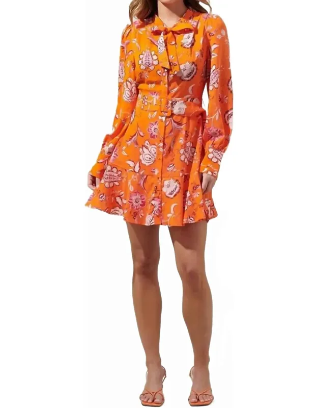 Cosmo Floral Flare Dress