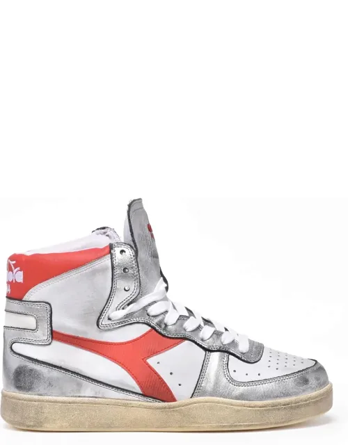Leather Basket Sneakers