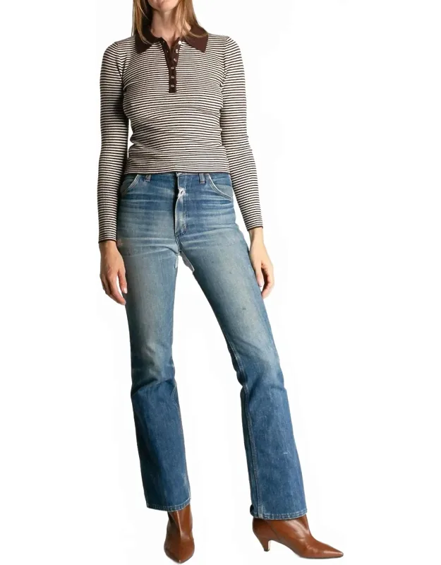 Stripe Knit Top