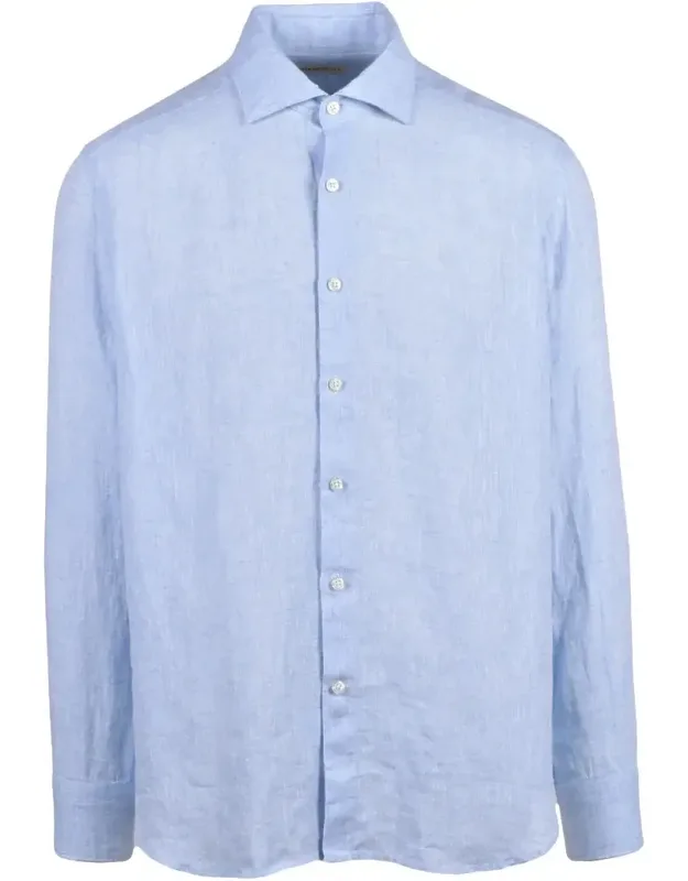 Light Blue Linen Shirt