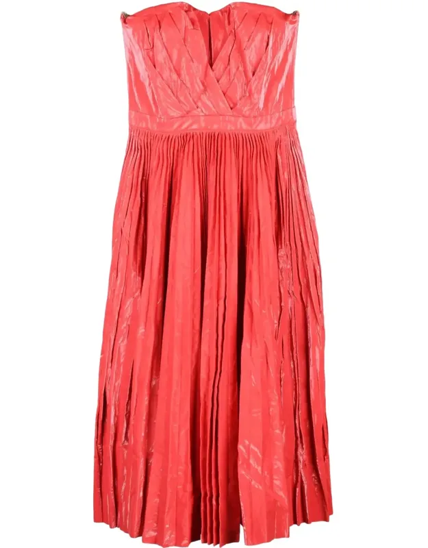 Viscose Polyester Cotton Metallic Long Dress