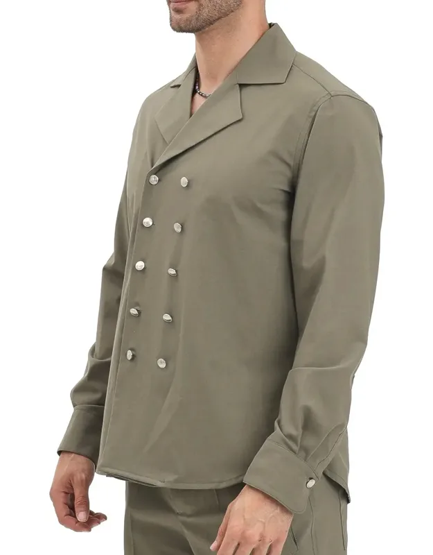 Wool Polyester Elastane Shirt