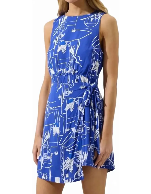 Wrap Mini Dress