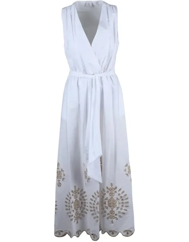 Cotton Elastane Long Dress