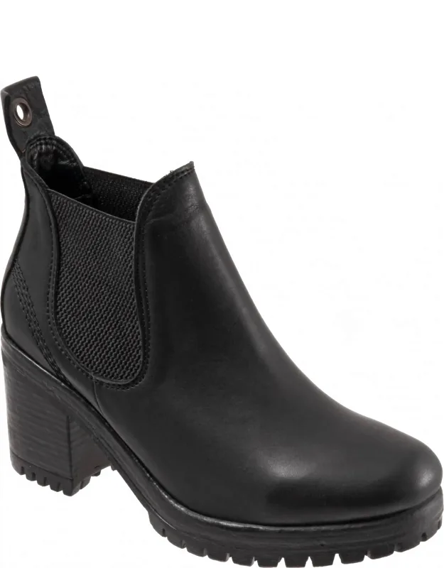 Flight Block Heel Booties