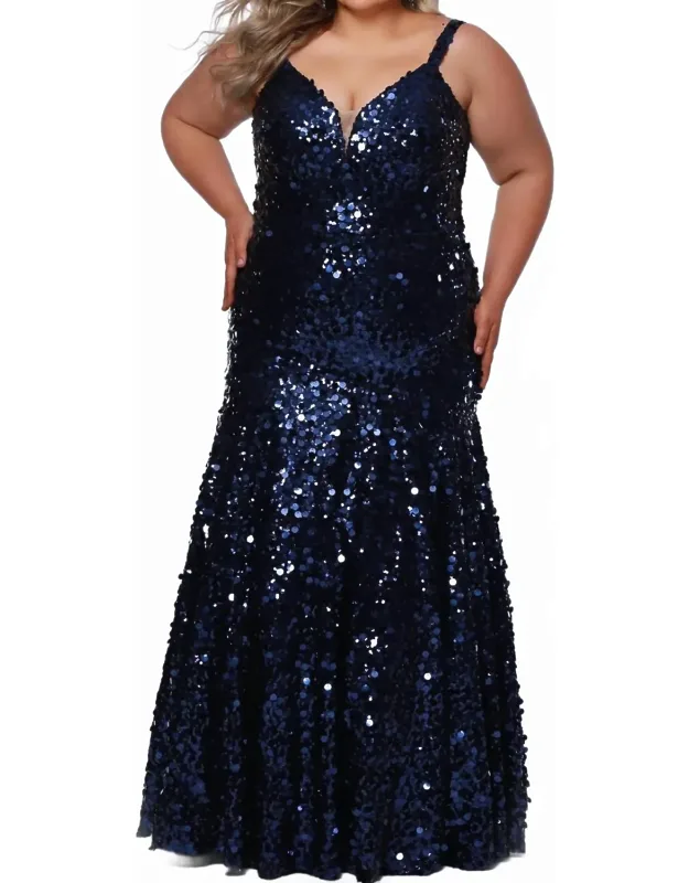 Sequin Mermaid Maxi Dress
