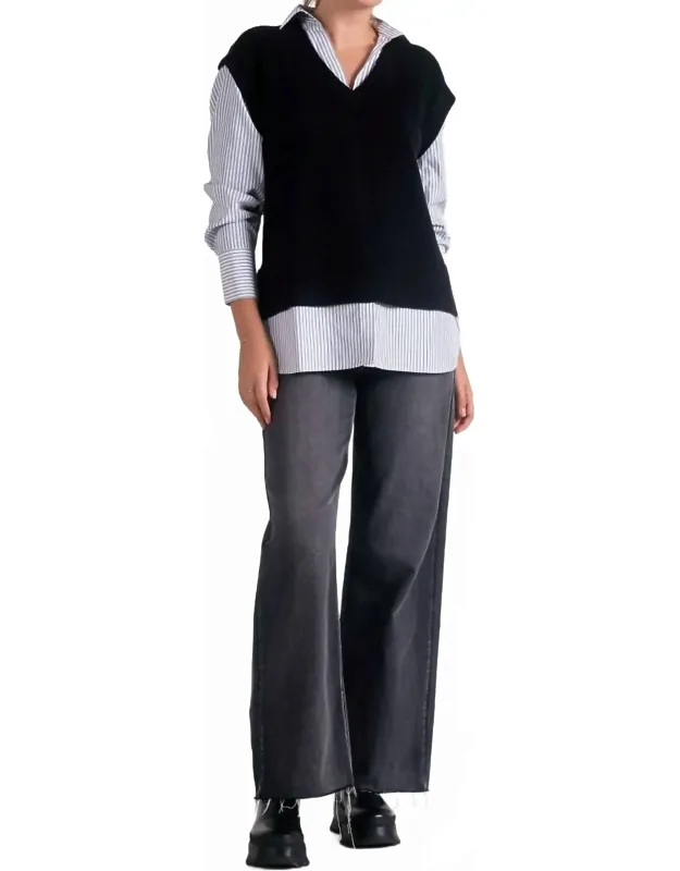 V-neck Sweater Vest