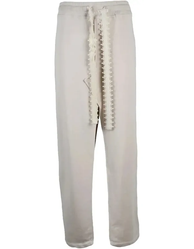 Cotton Polyester Crop Pants
