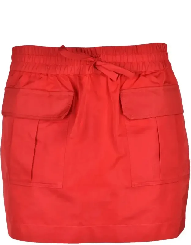 Polyester Mini Skirt