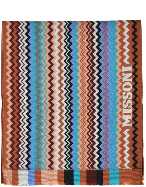 Scarf - 100% Natural Wool, Finished With Subtle Fringe