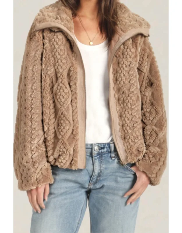 So Cozy Cable Jacket