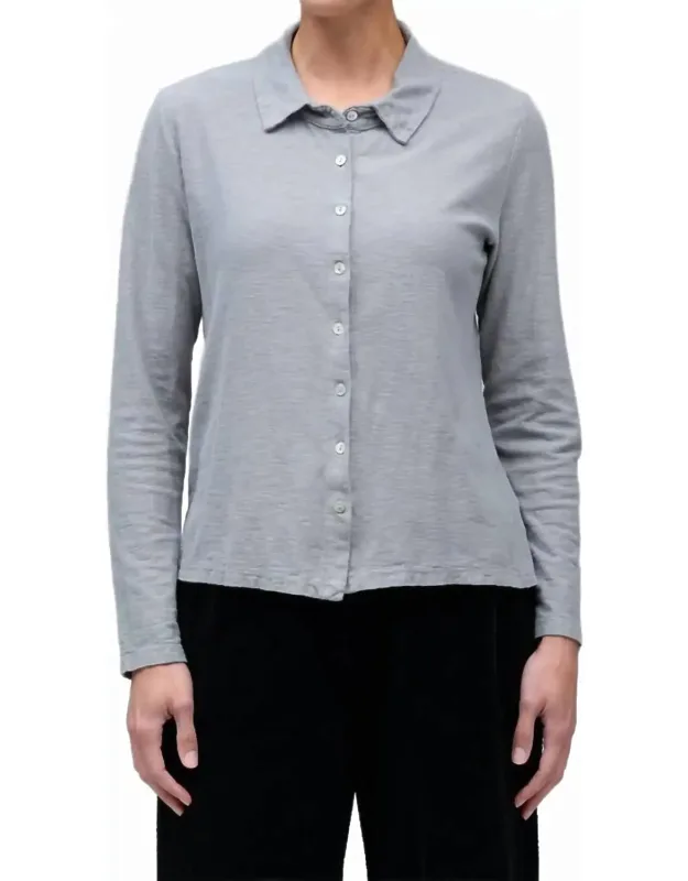 Fitted Shirt Top