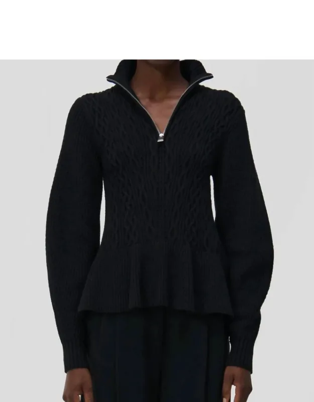 Susanna Polo Cable-knit Sweater