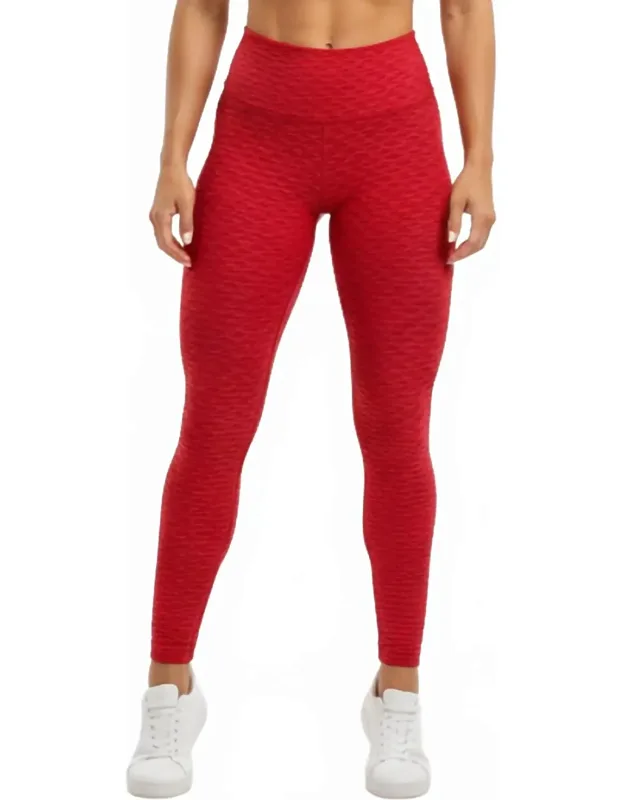 Basket Weave Jacquard Leggings
