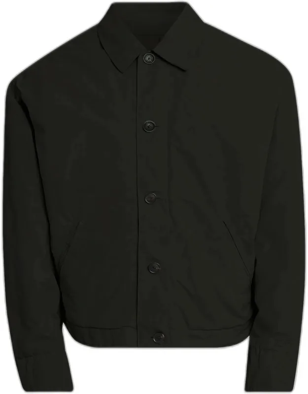 Water-repellent Nylon Shirt Jacket