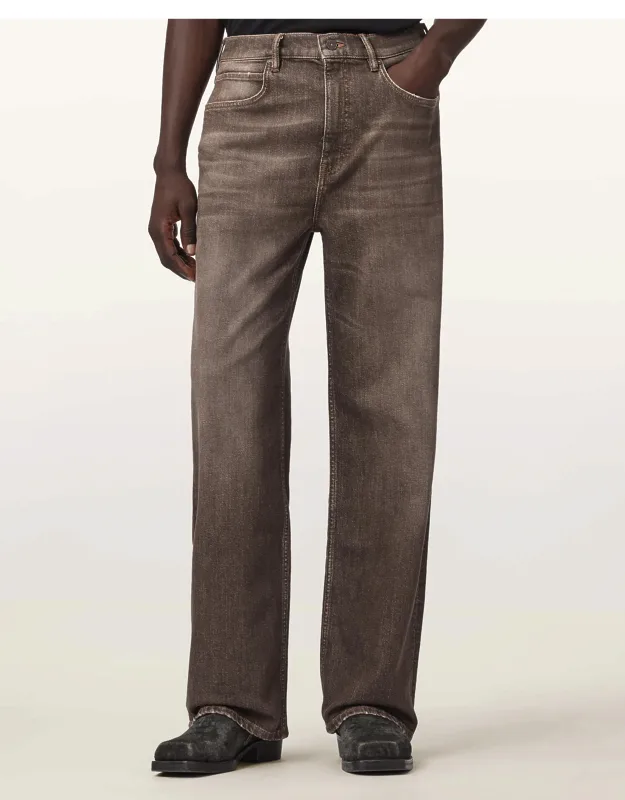 Loose Fit Wide Leg Denim Jeans