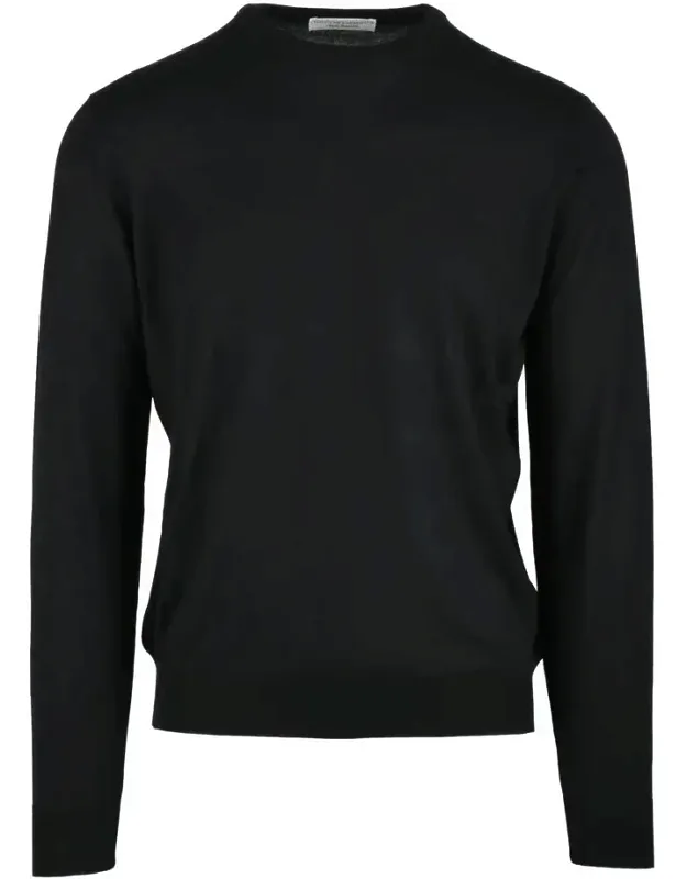 Merino Wool Crew Neck Sweater