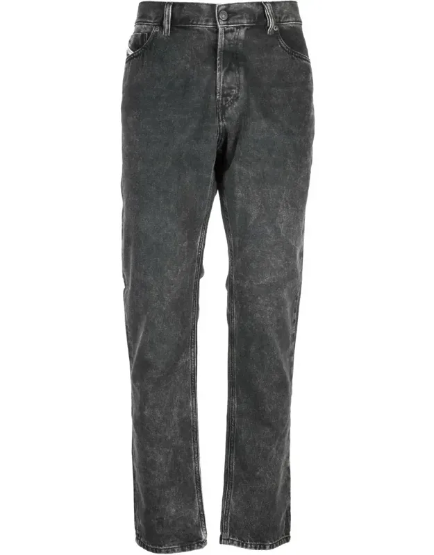 Cotton Straight Leg Jeans