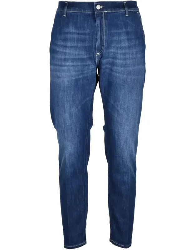 Carrot Fit Cotton Elastomultiester Jeans