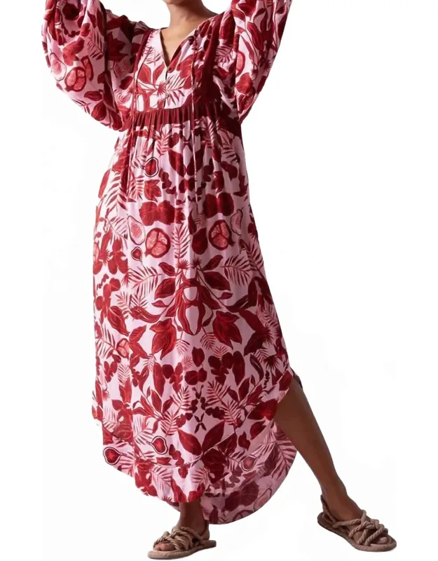 Zineb Maxi Kaftan Dress