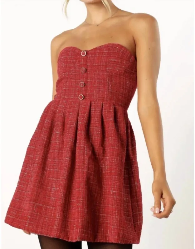 Tweed Mini Dress