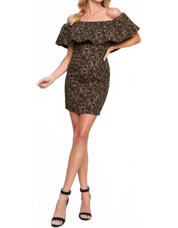 Wherever You May Go Woven Mini Dress