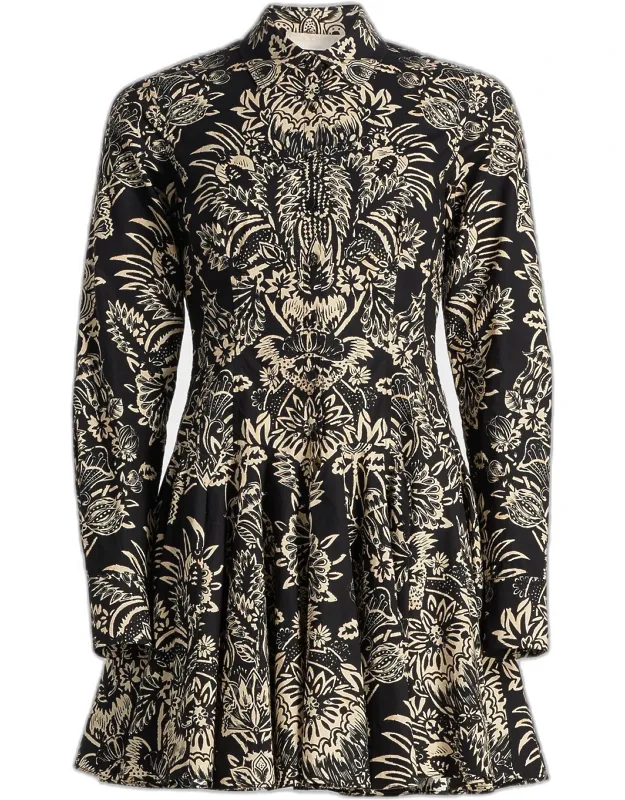Printed Minidress