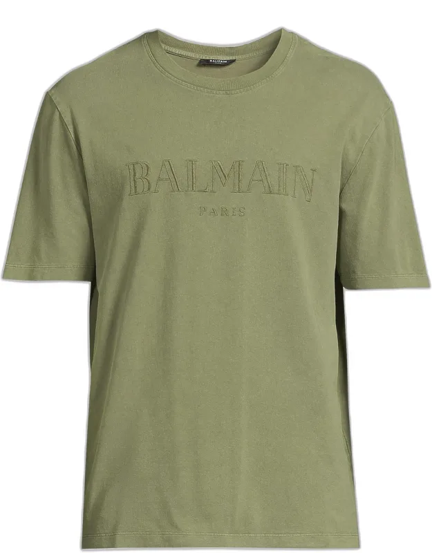 Embroidered Cotton T-shirt