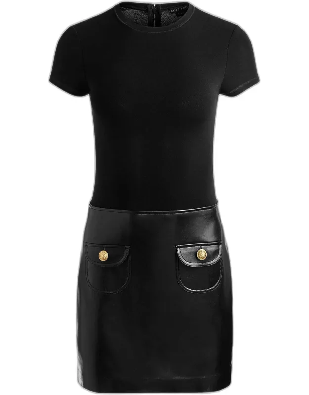 Mix Media Minidress