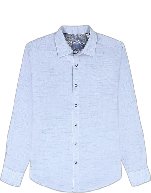 Avondale Woven Chambray Cotton Shirt