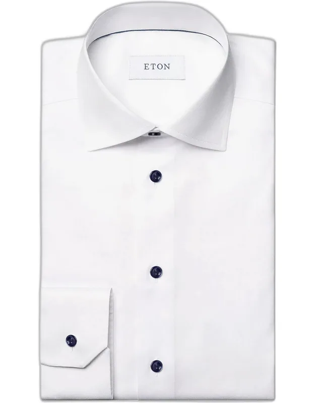 Cotton-twill Dress Shirt