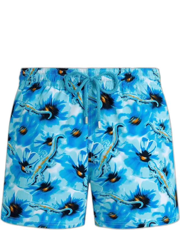 Poppies & Geckos Stretch Swim Shorts