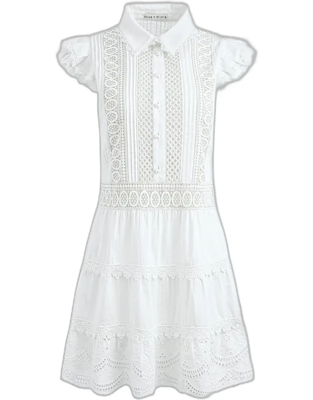 Meeko Cotton Mini Shirtdress