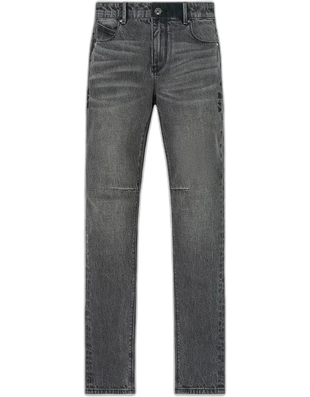 Exodus Logo-embroidered Skinny Jeans