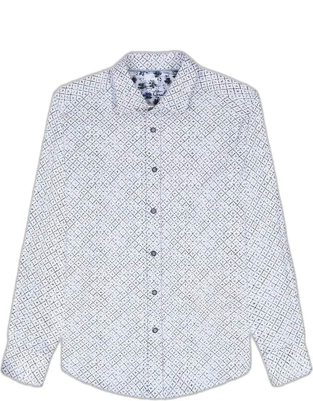 Knit Button-front Shirt