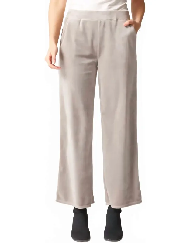 Cozy Velour Zen Pants