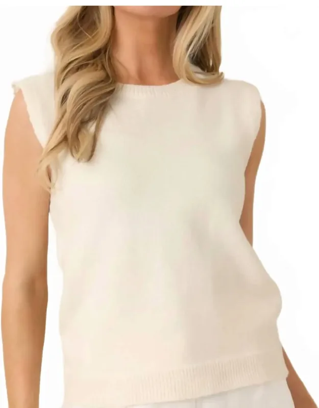 Sweater Tank Top
