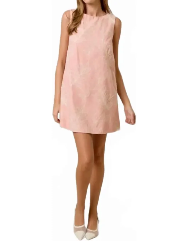 Embroidery Sleeveless Dress
