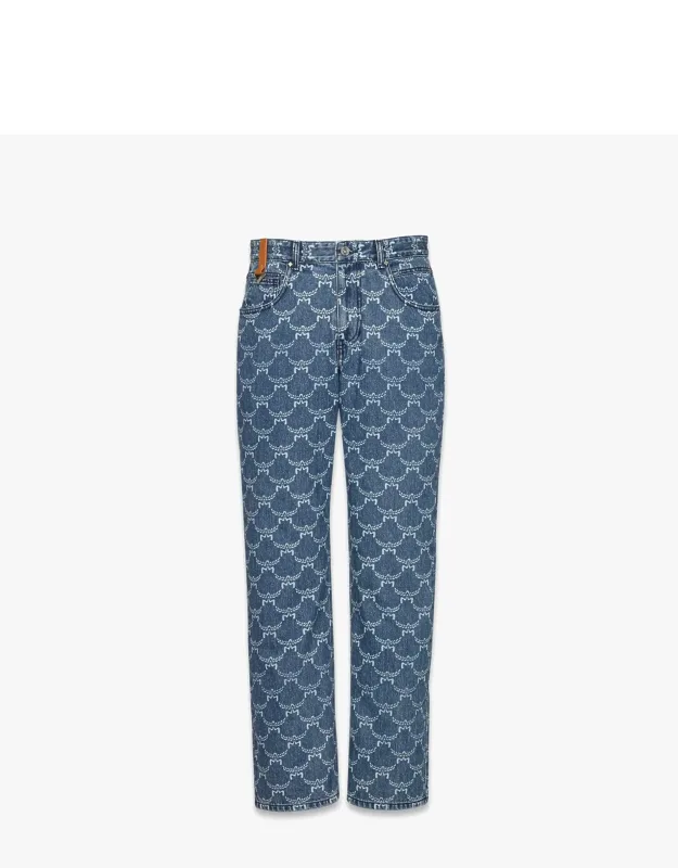 Monogram Denim Jeans