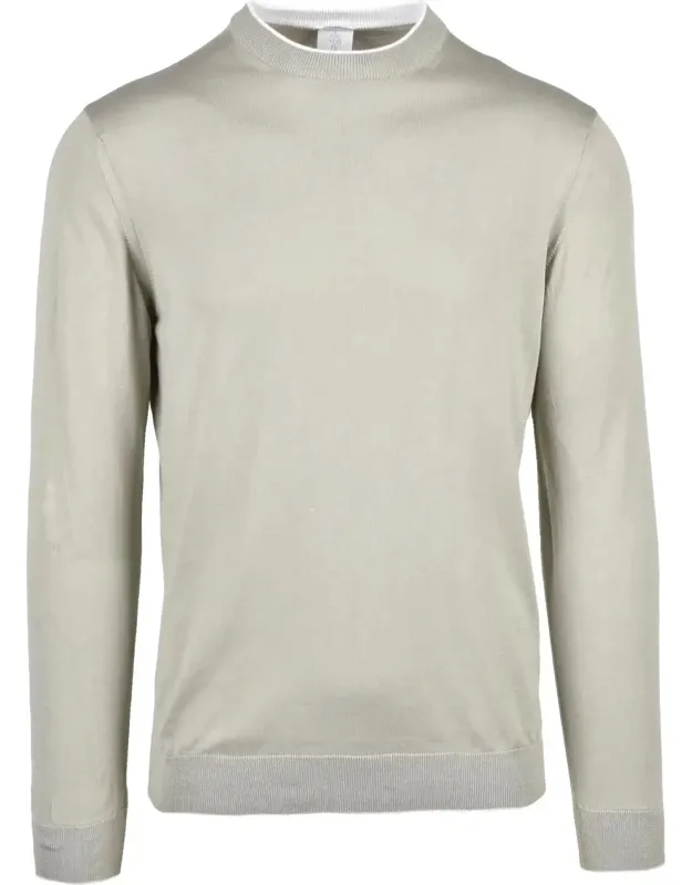 Cotton Crew Neck Sweater