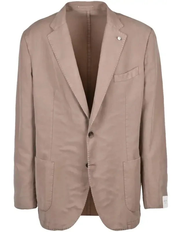 Linen Cotton Rounded Blazer
