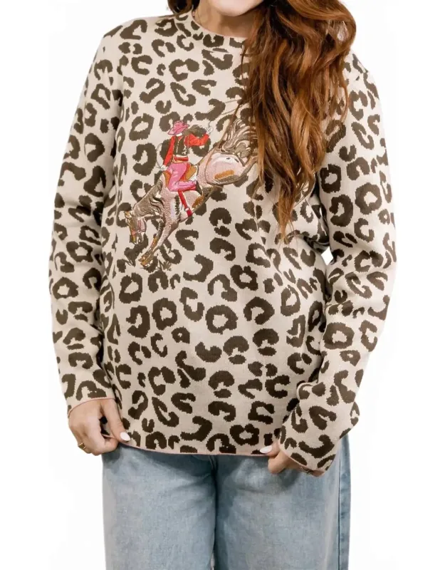 Leopard Long Sleeve Sweater
